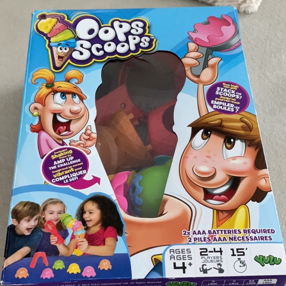 YULU Oops Scoops children’s game.